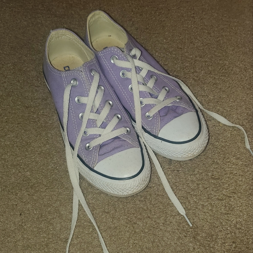 Purple Converse